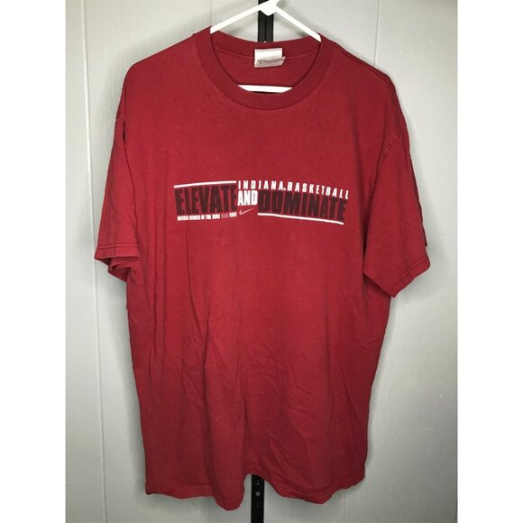 Vintage Nike Elite Team Indiana University TShirt Mens LG NCAA College 90s - Picture 2 of 5